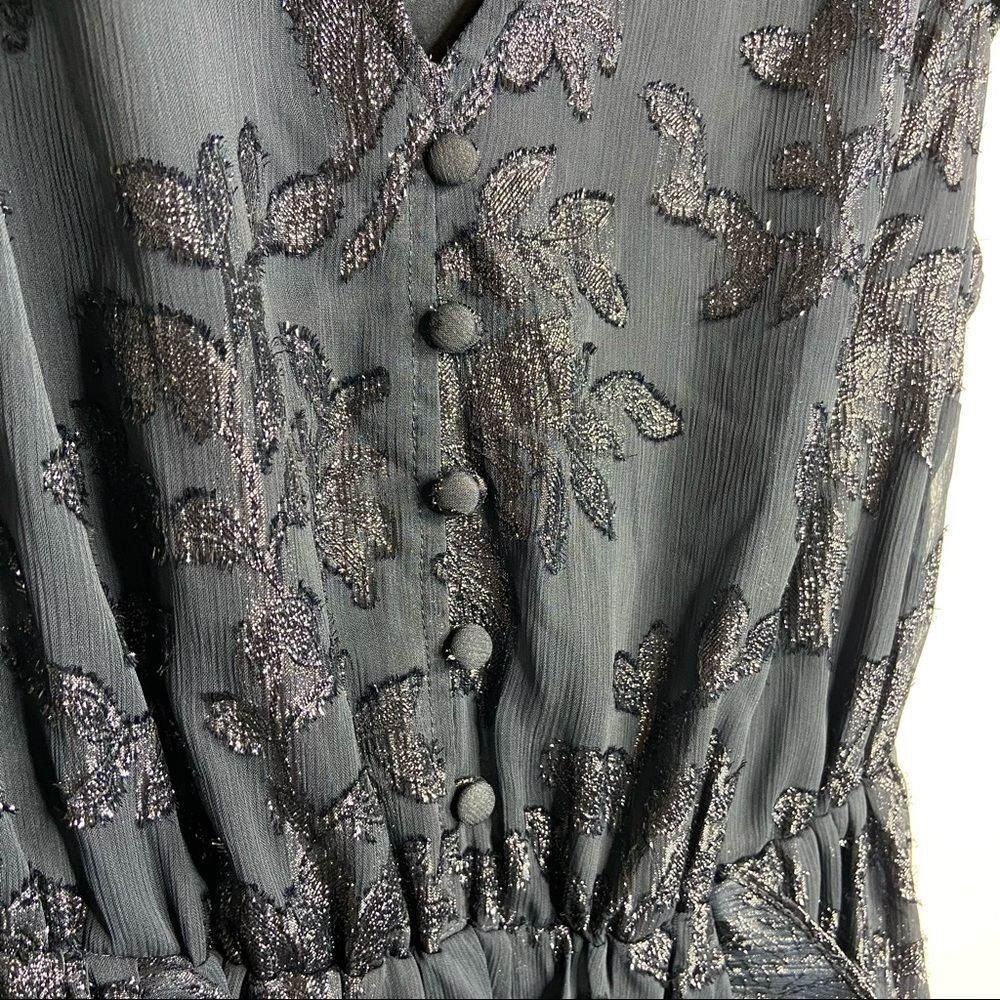 Inc Ruffled Button-Front Midi Dress - Picture 5 of 14